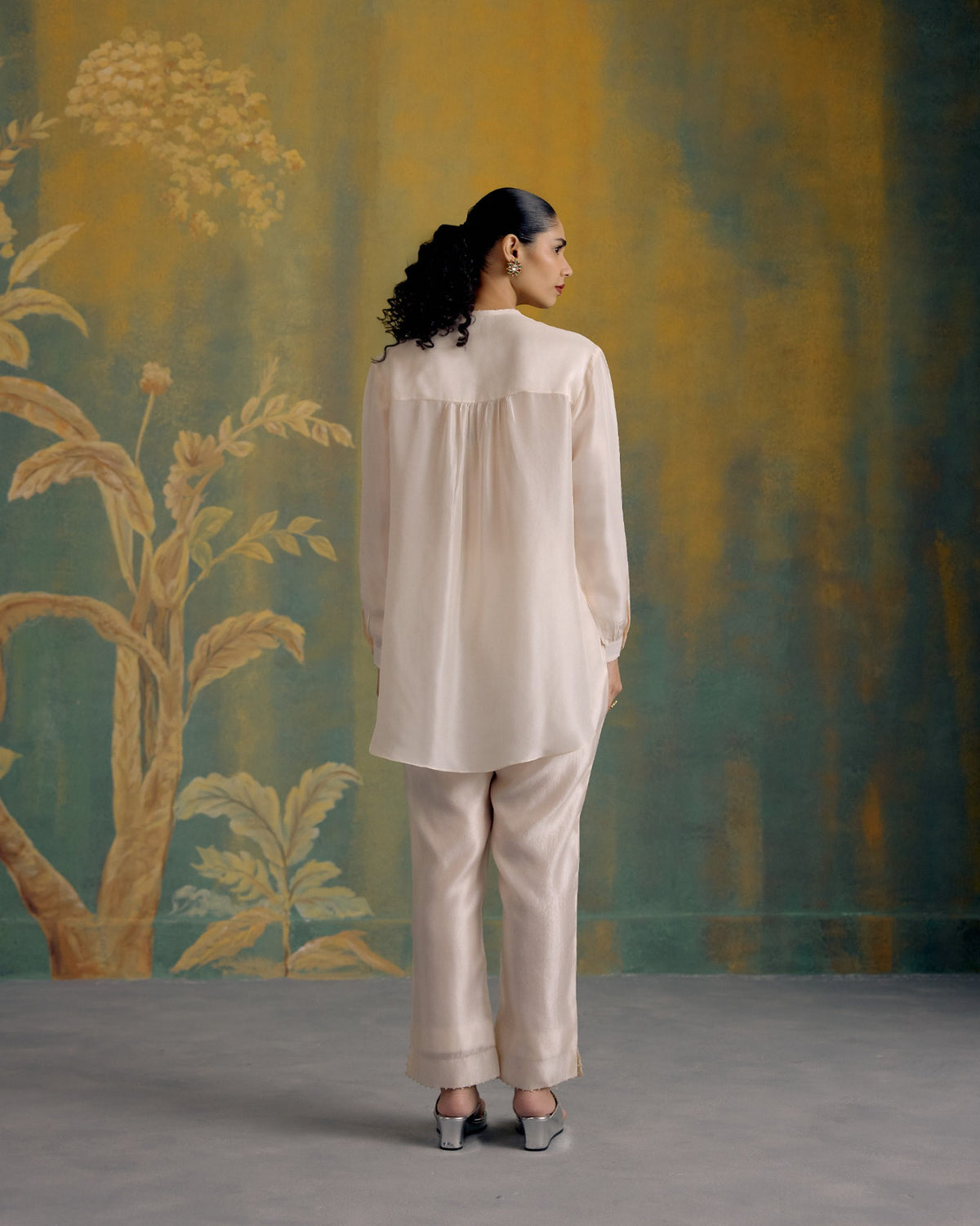 Mogra Silk Co-Ord