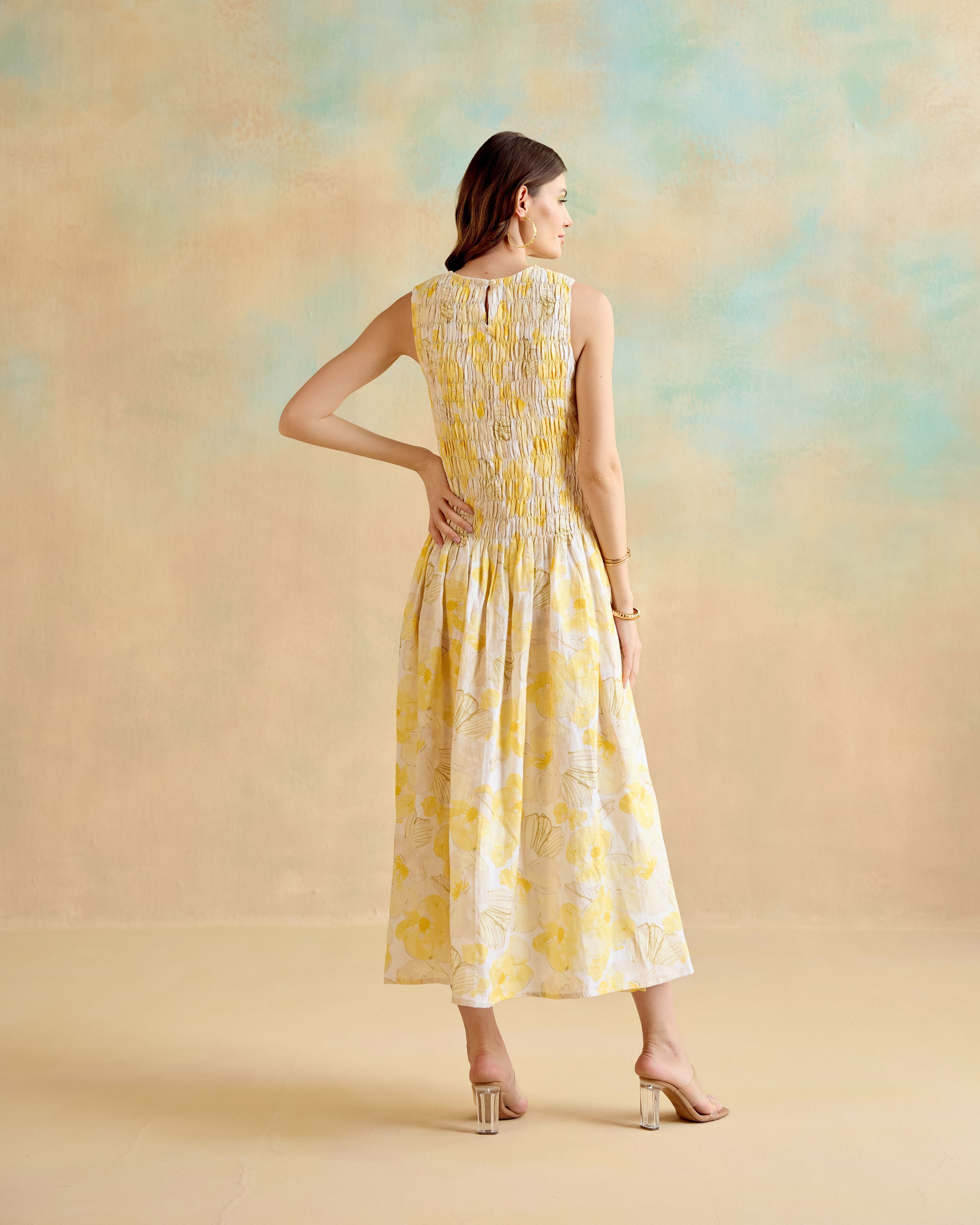 Buttercup Bloom Smocking Dress