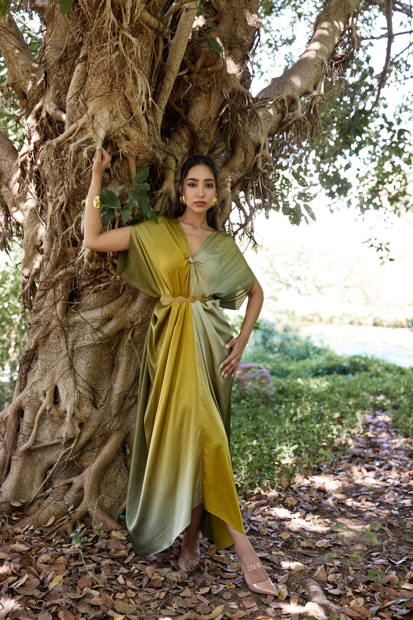 Forest Fade Kaftan