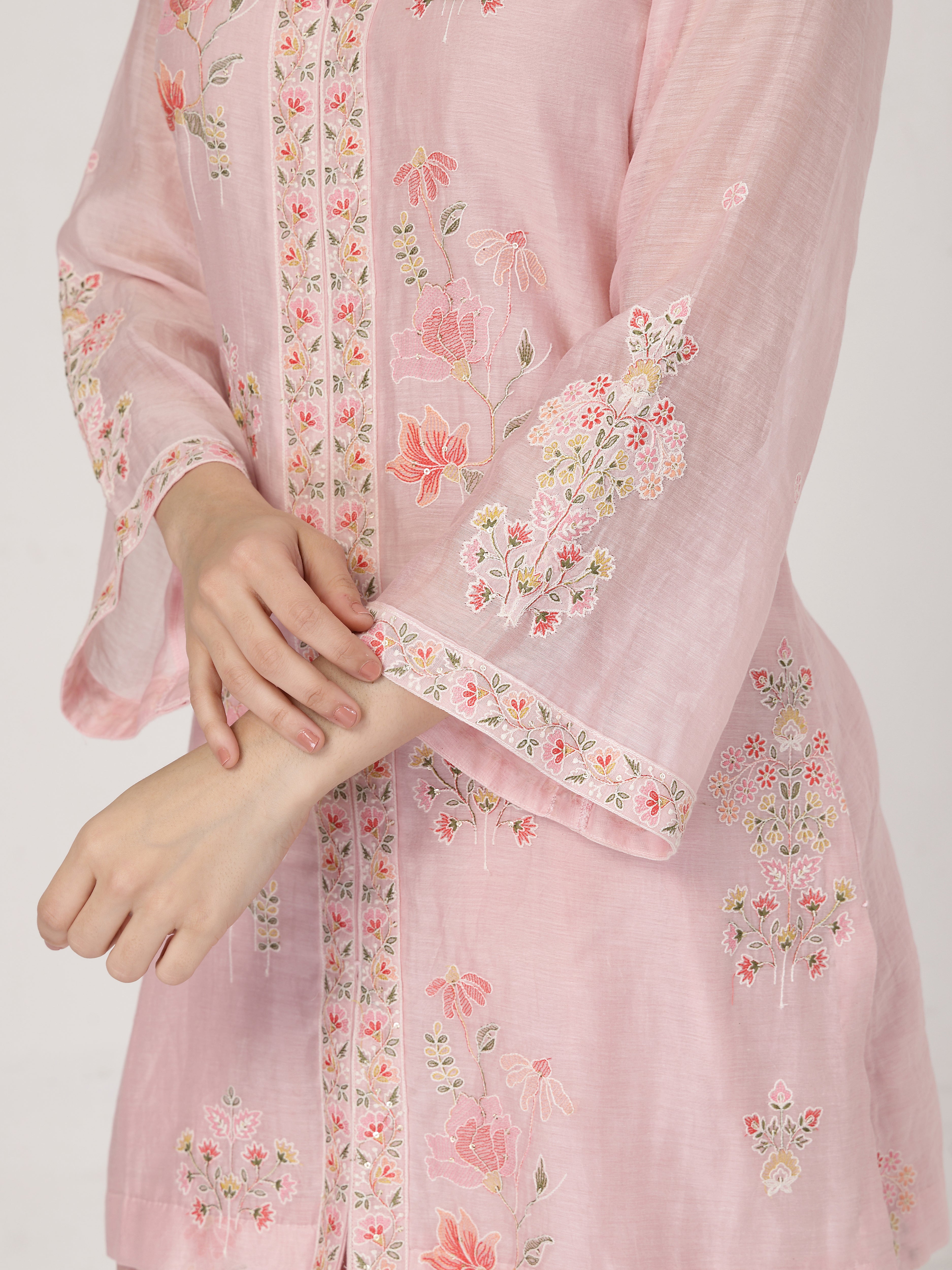 Pearl Pink Suit Set