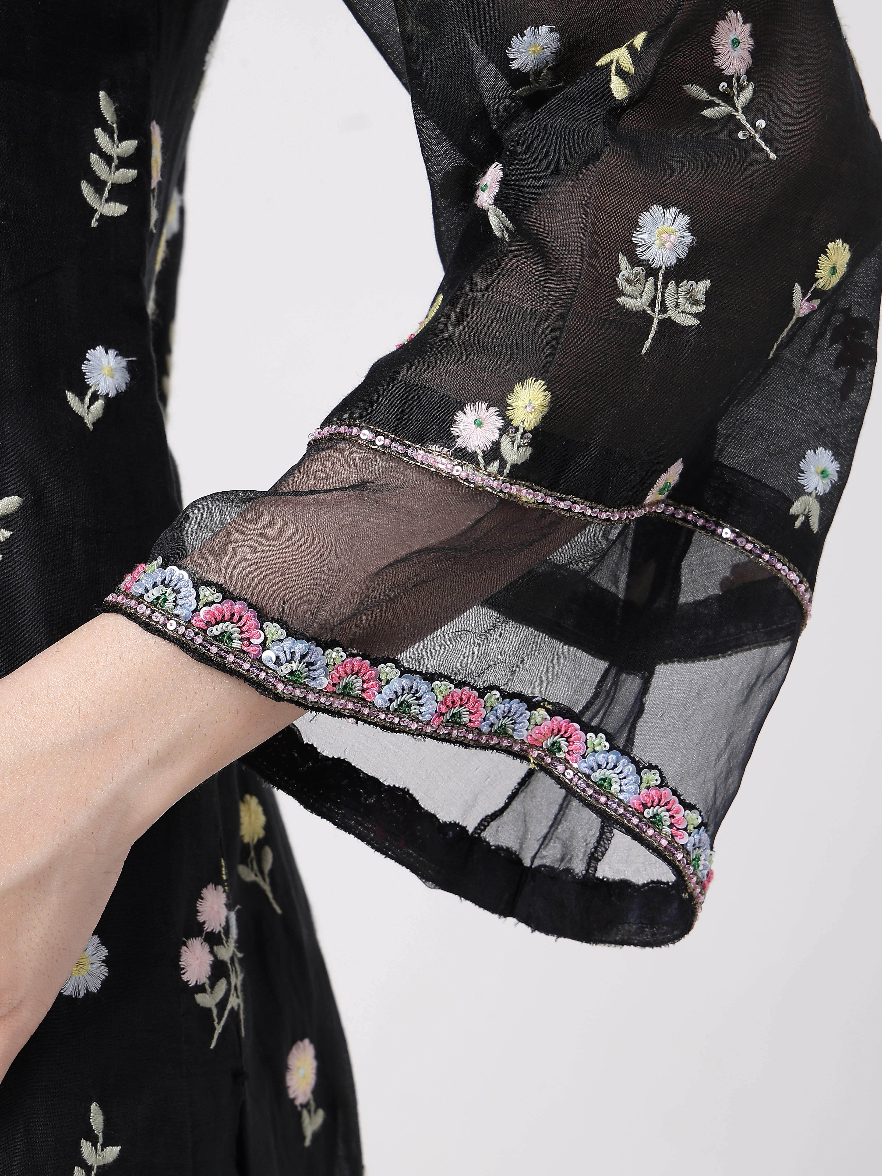 Opal Embroidered Suit Set