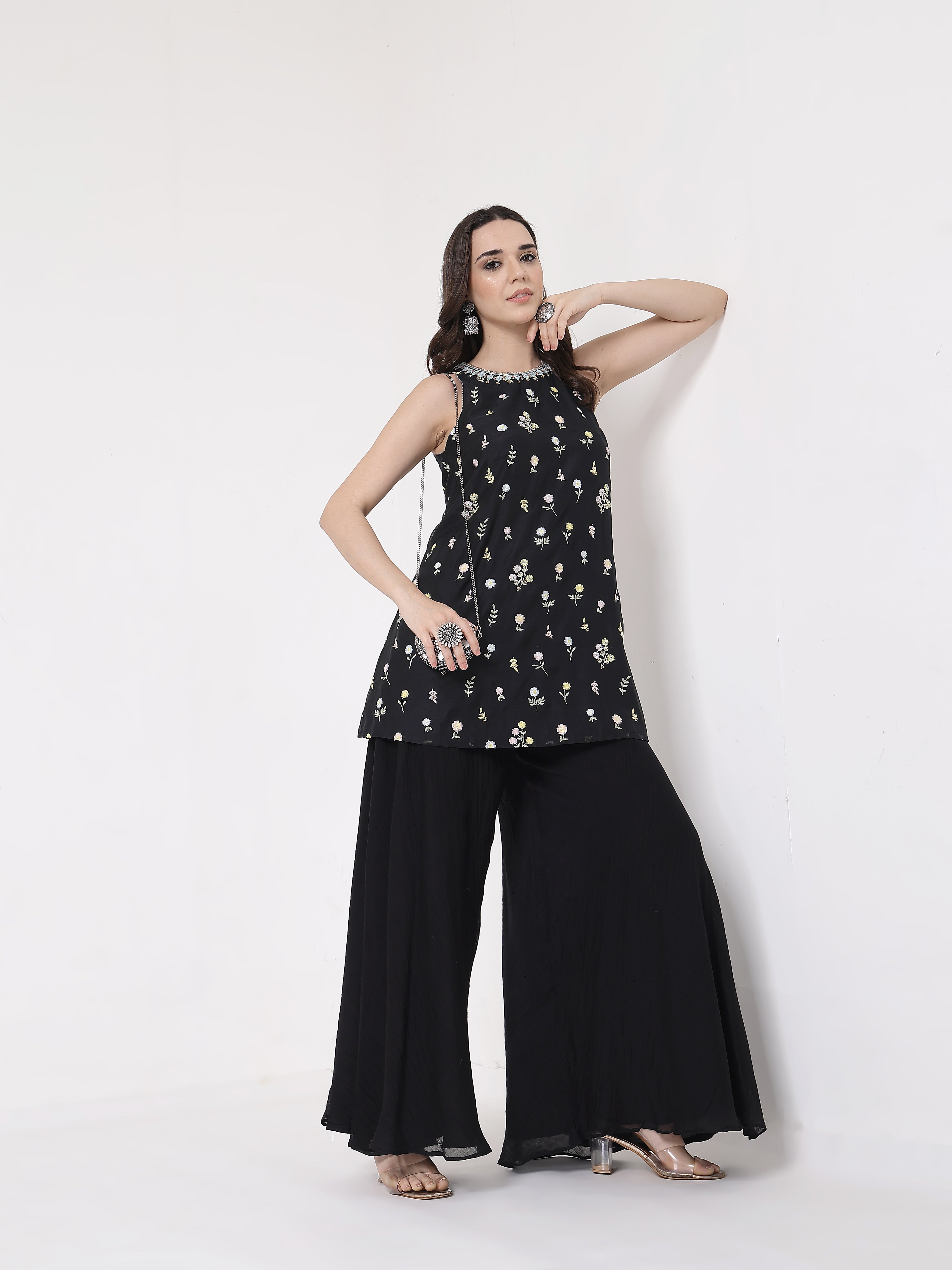 Opal Sharara Set