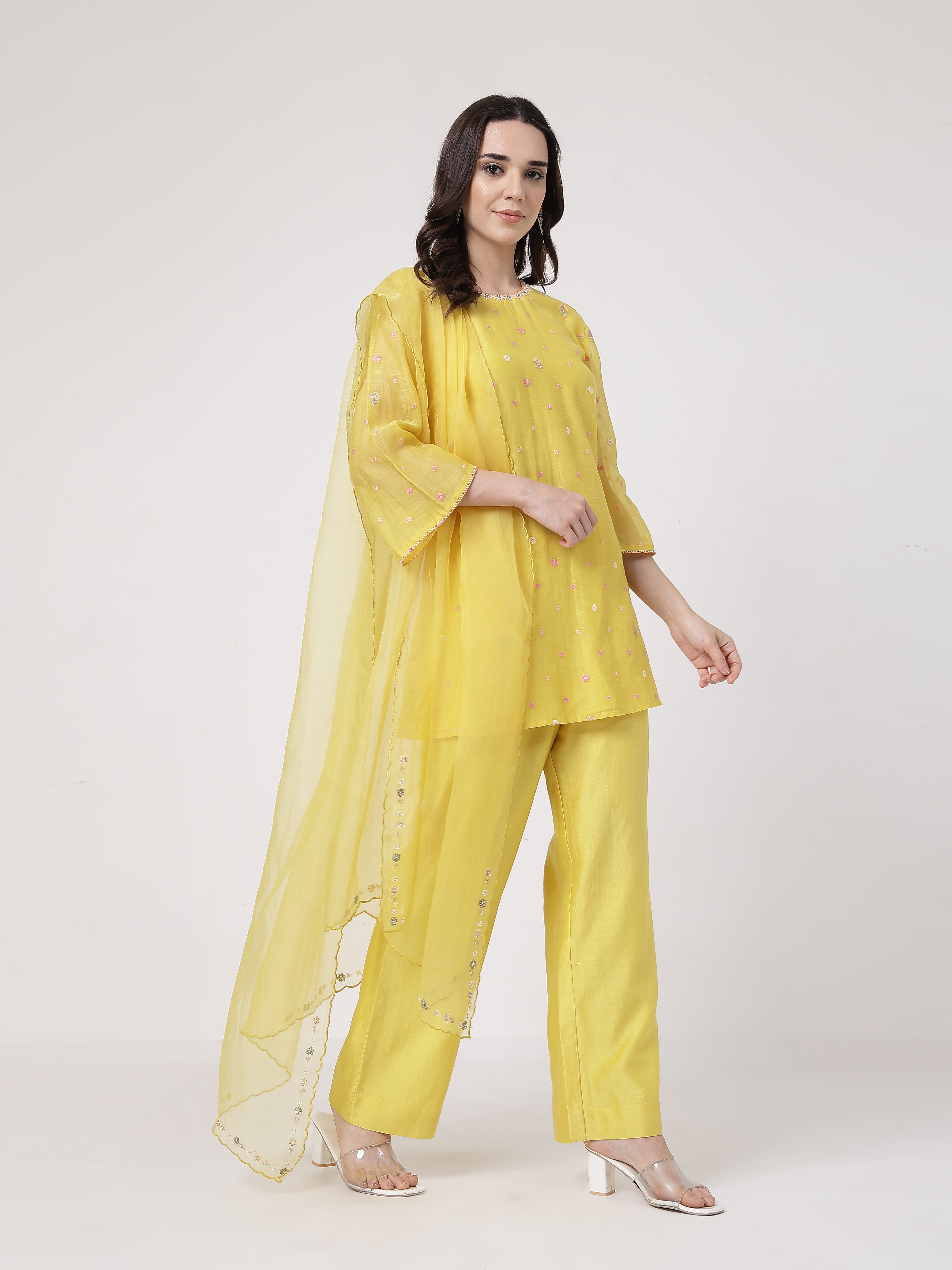 Kesari Flared Sants Set