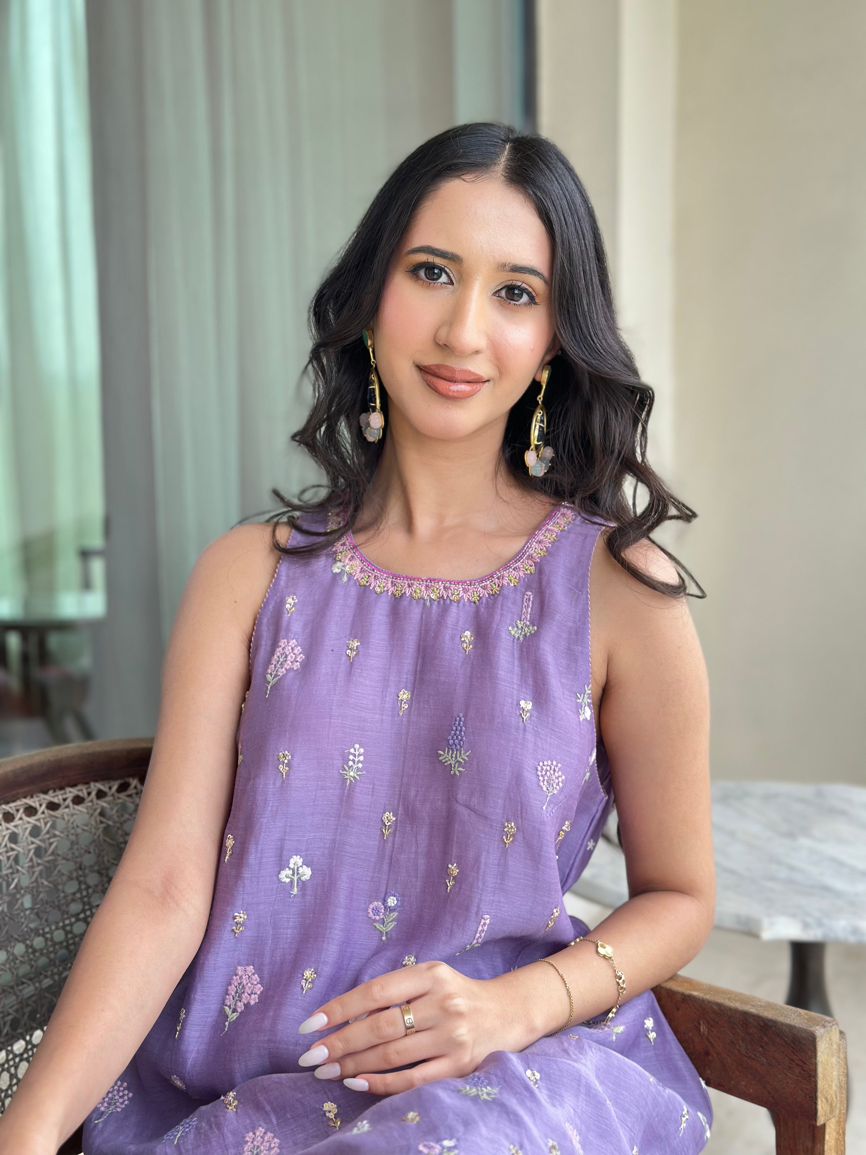 Lilac Sharara Set