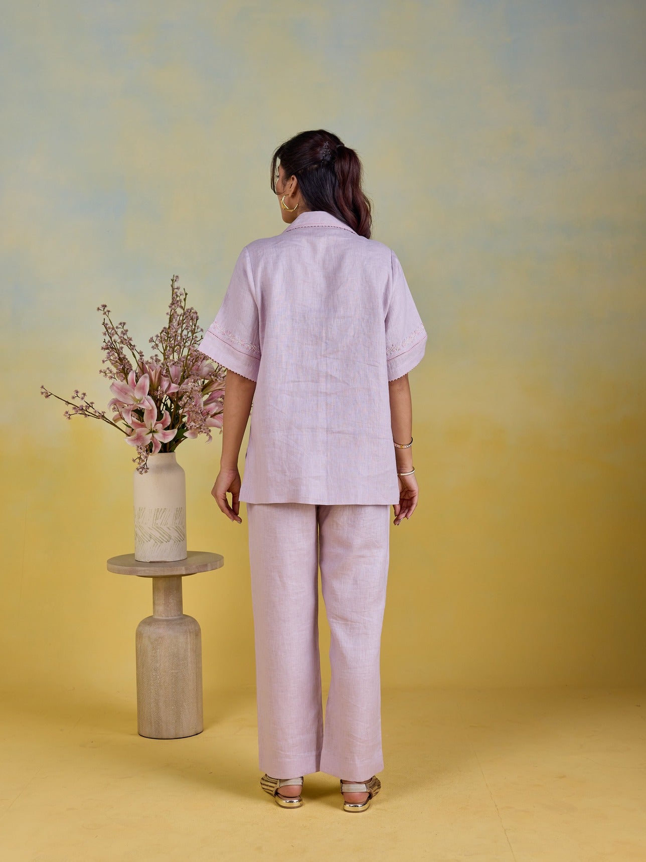 Mauve Shirt Co-ord