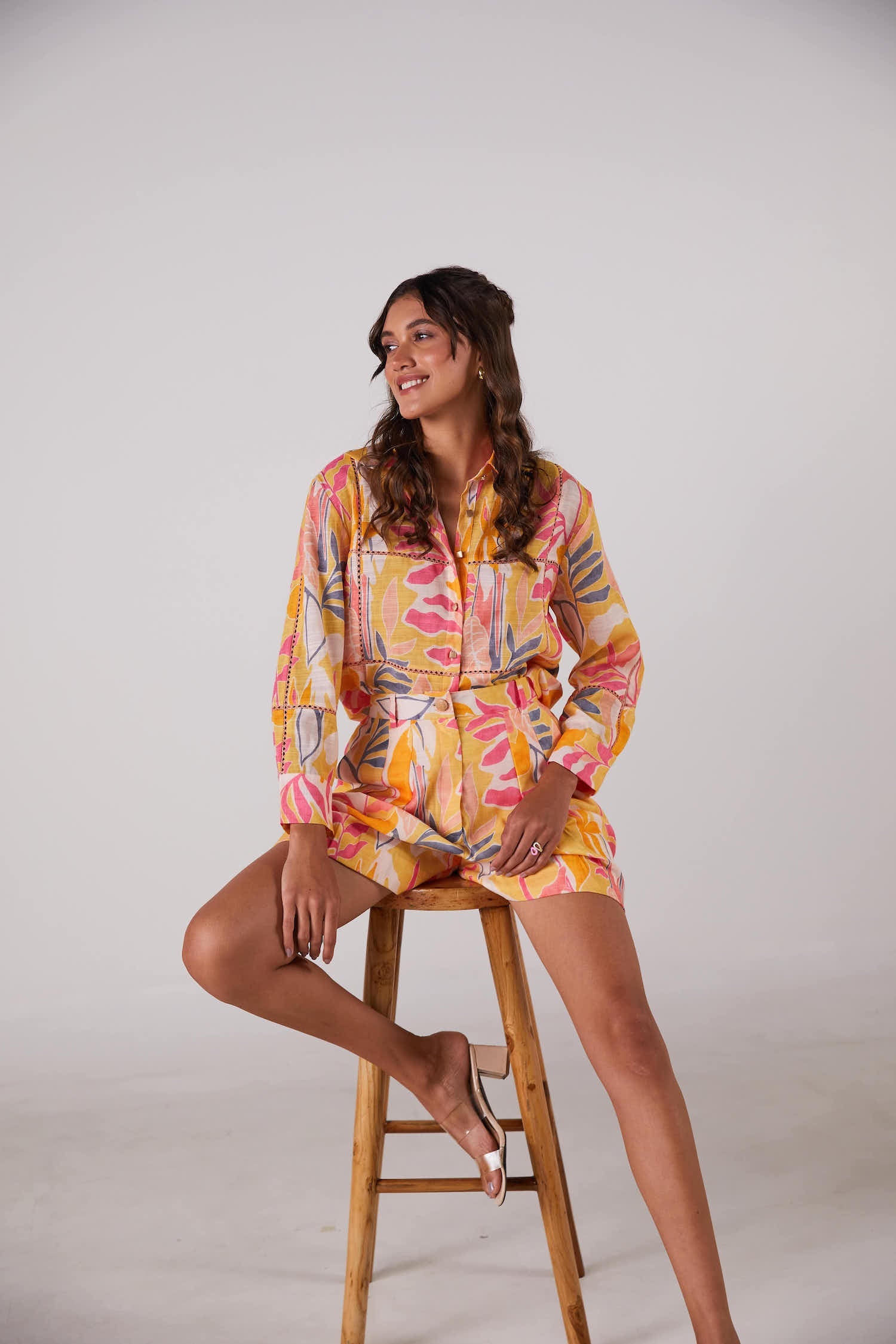 Sunflare Embellished Co-Ord Set main image 1