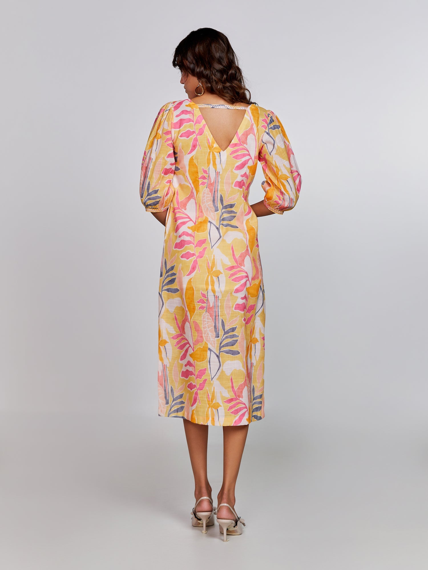 Sunrise printed midi dress
