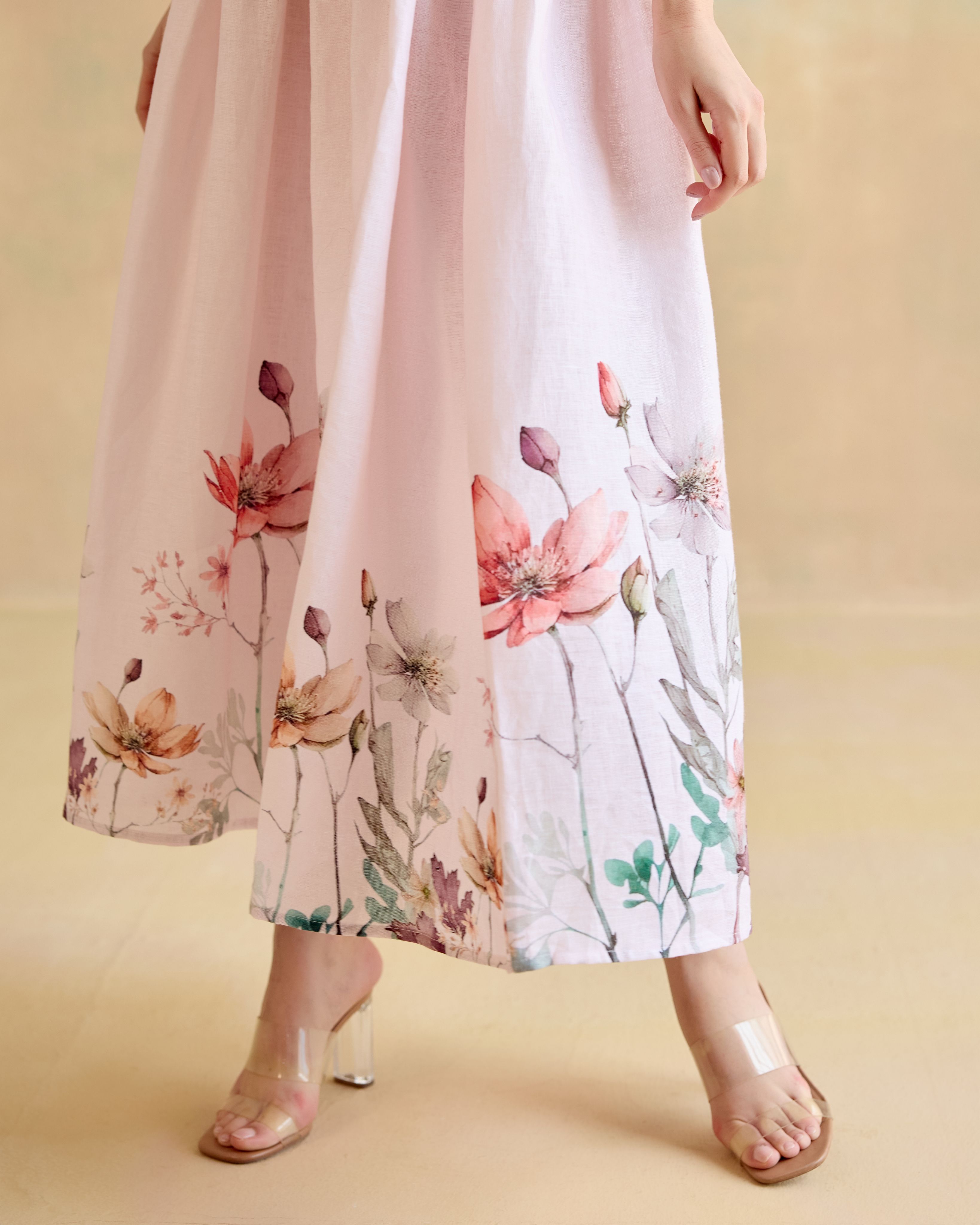 Petal Bliss Smocking Dress