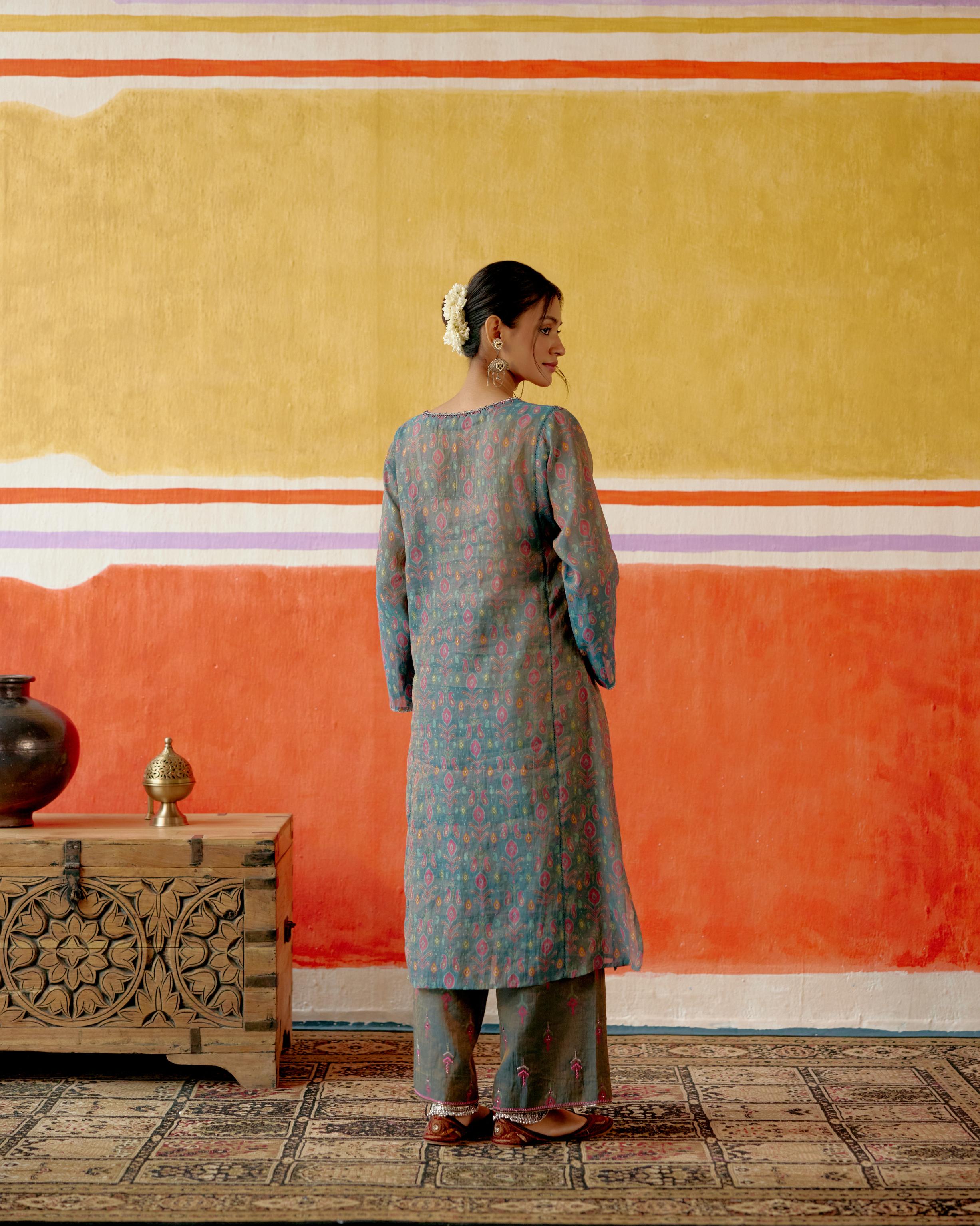 Rangini Beaded Kurta Set