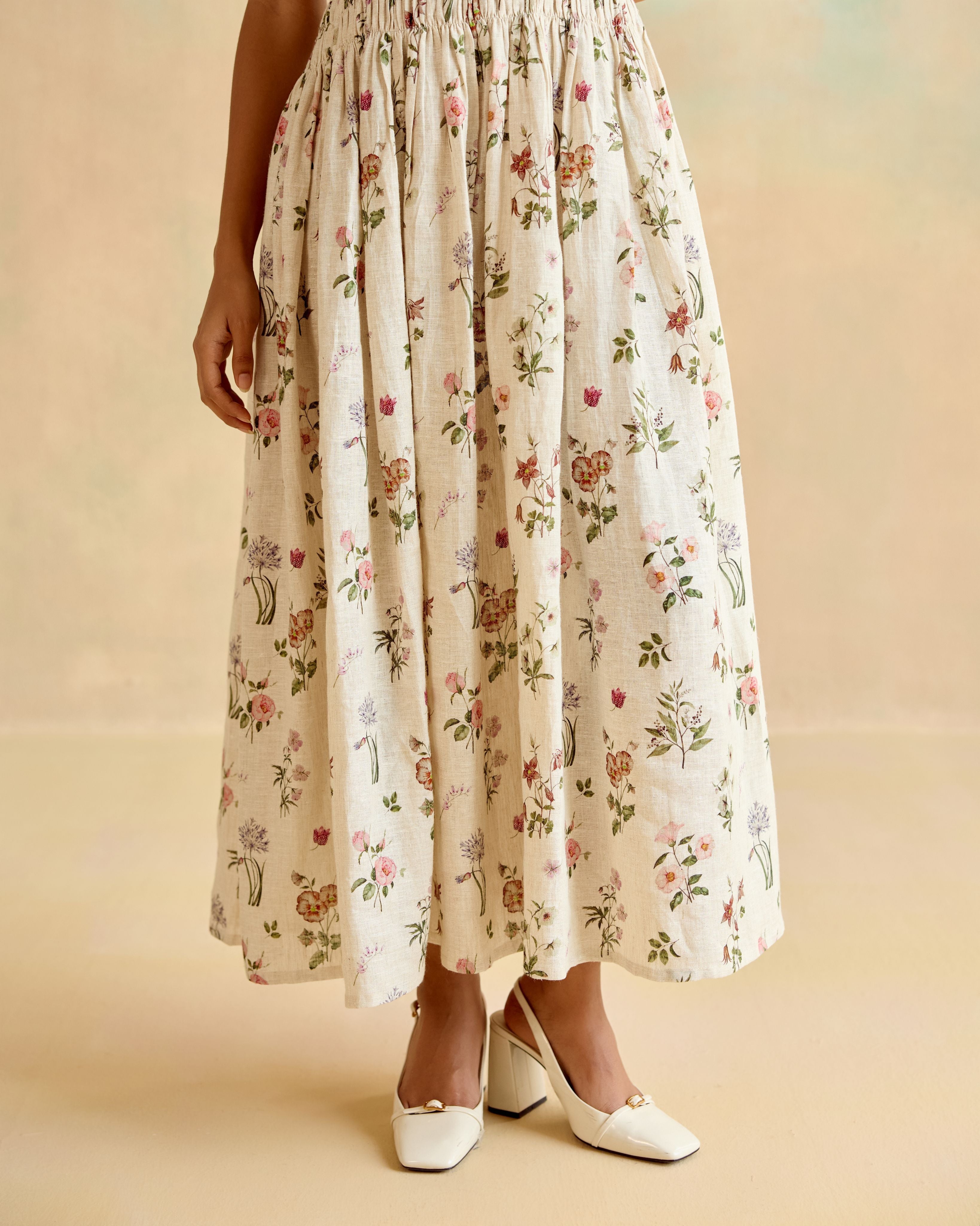 Savanna Bloom Smocking Dress