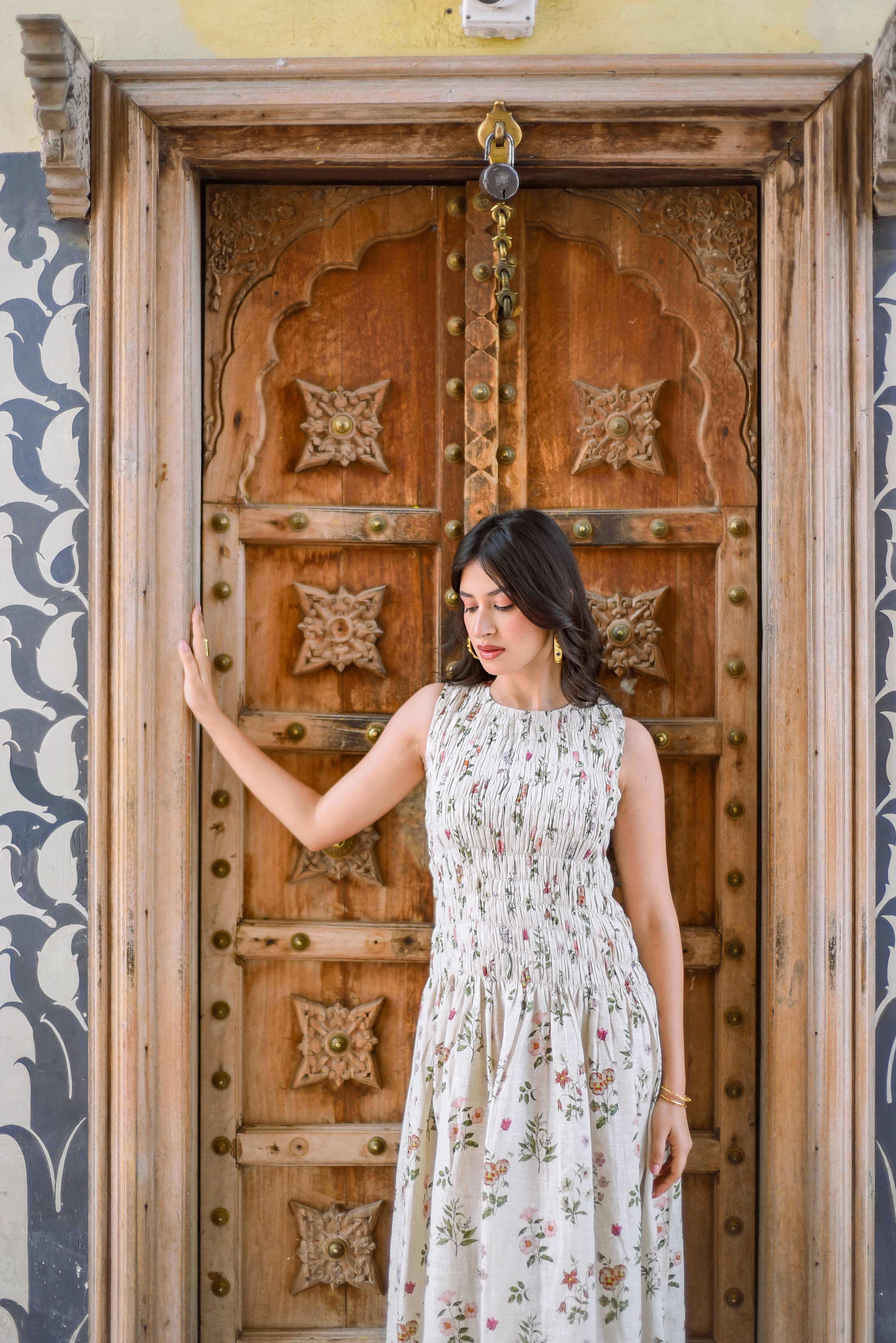 Savanna Bloom Smocking Dress