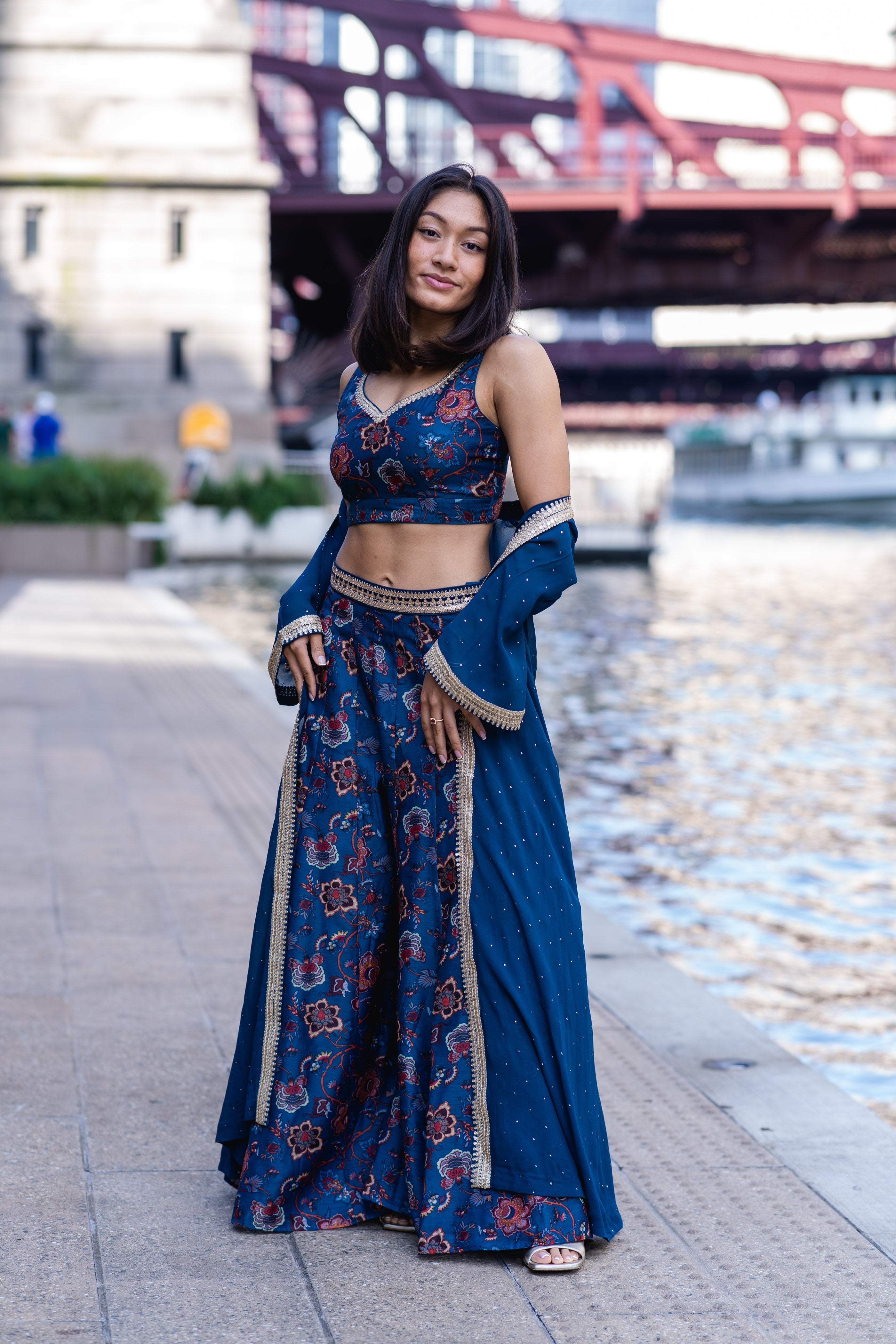 Sapphire Cape Set