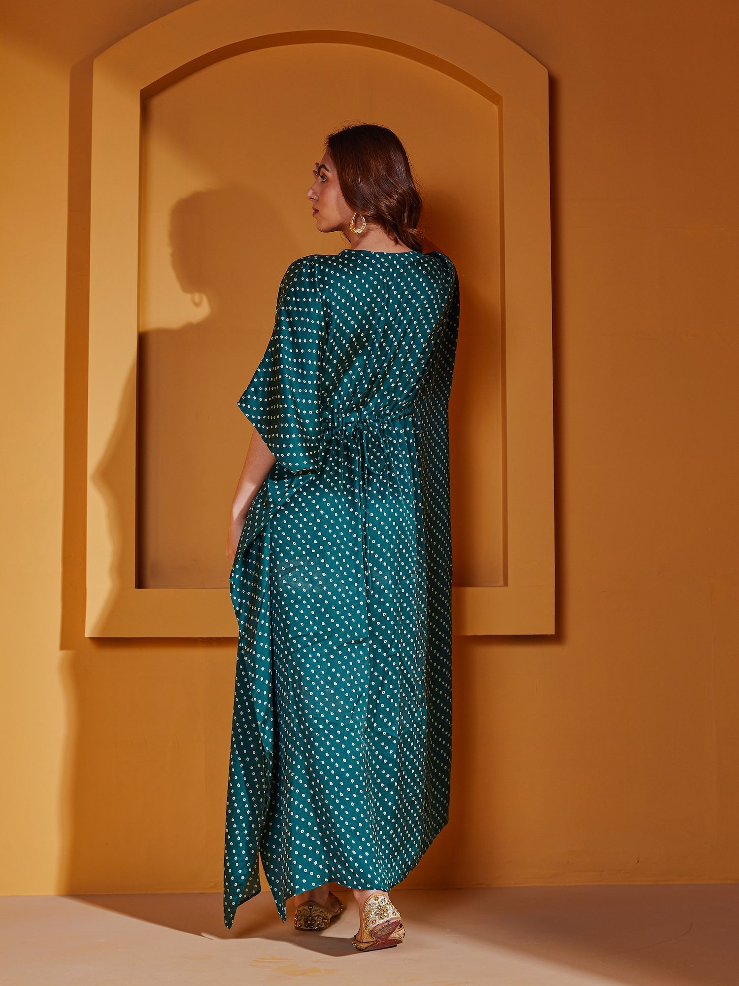 Serpentine Kaftan Dress