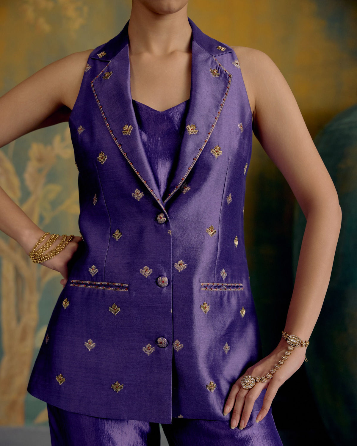 Jamun Blazer Set