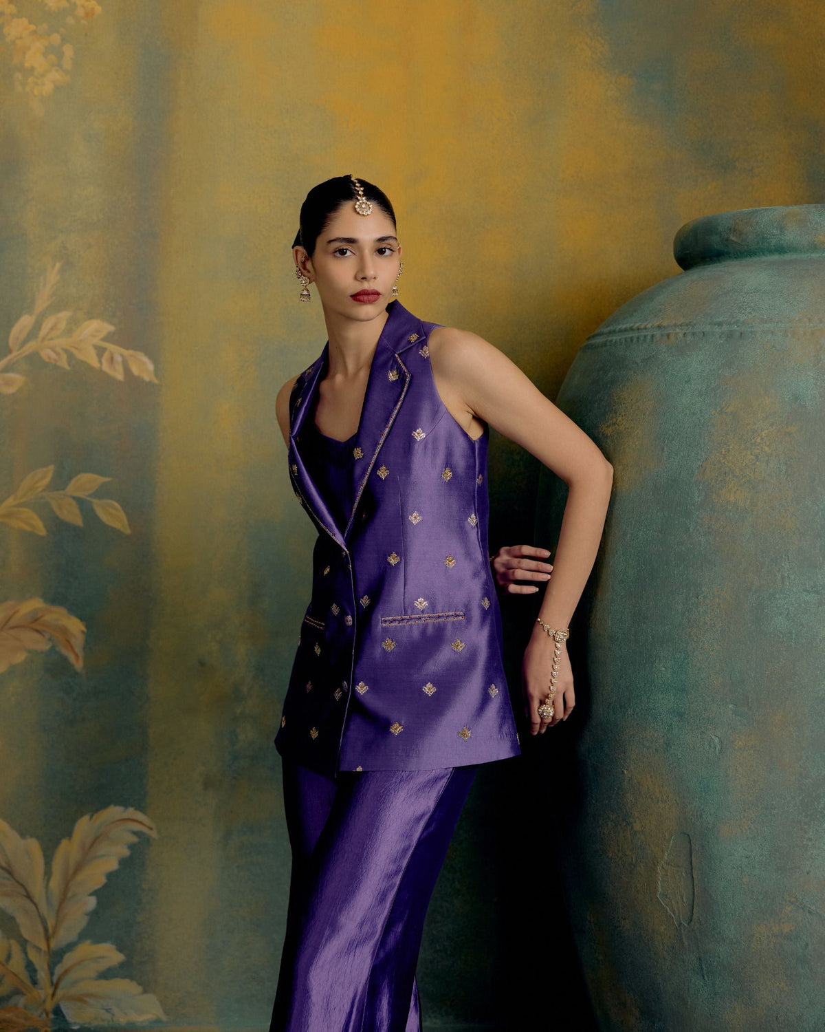 Jamun Blazer Set