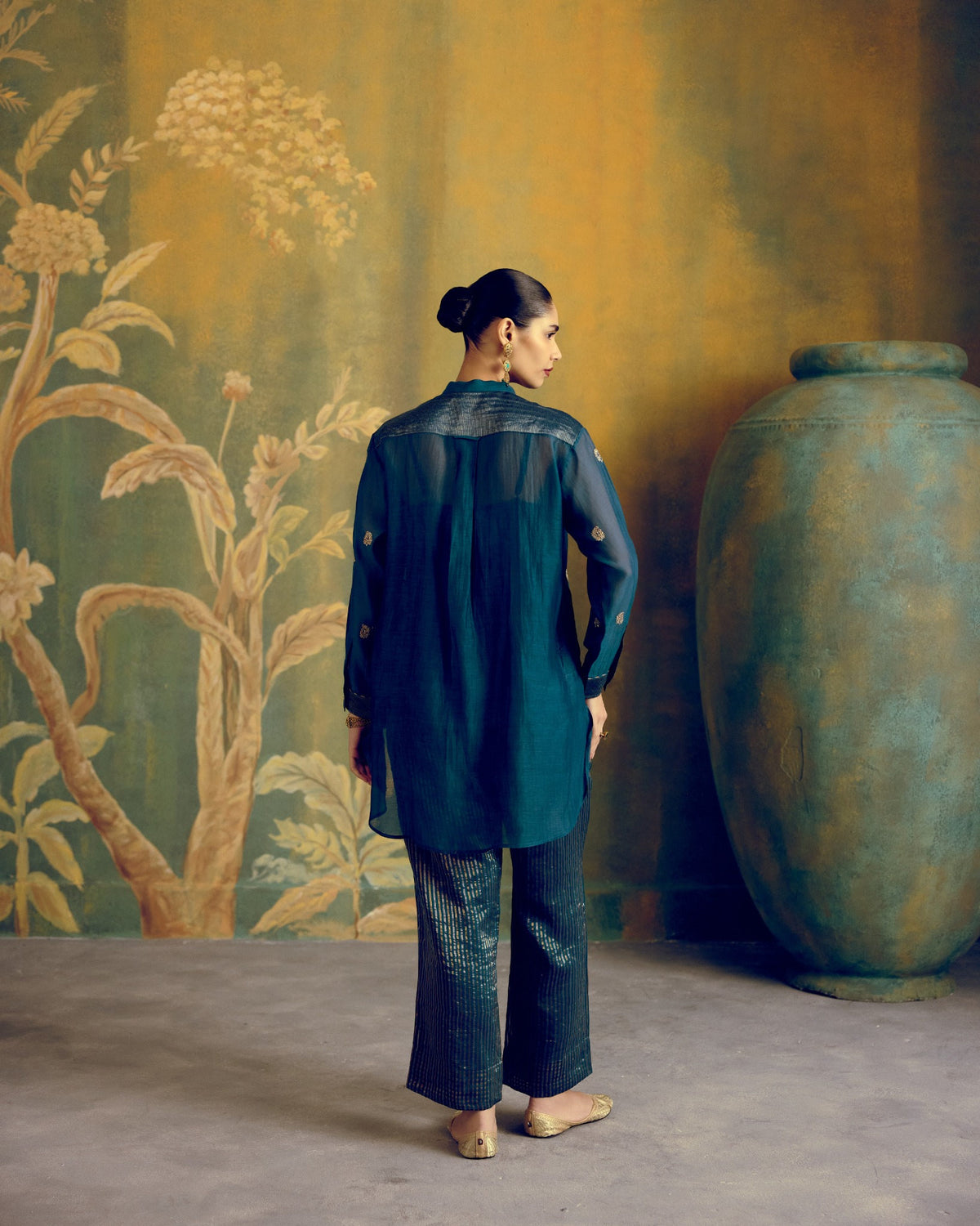 Firozi Shirt Co-ord