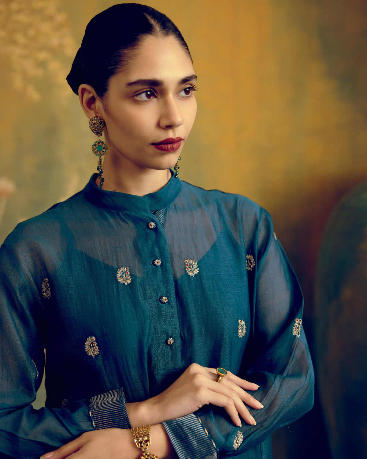 Firozi Shirt Co-ord