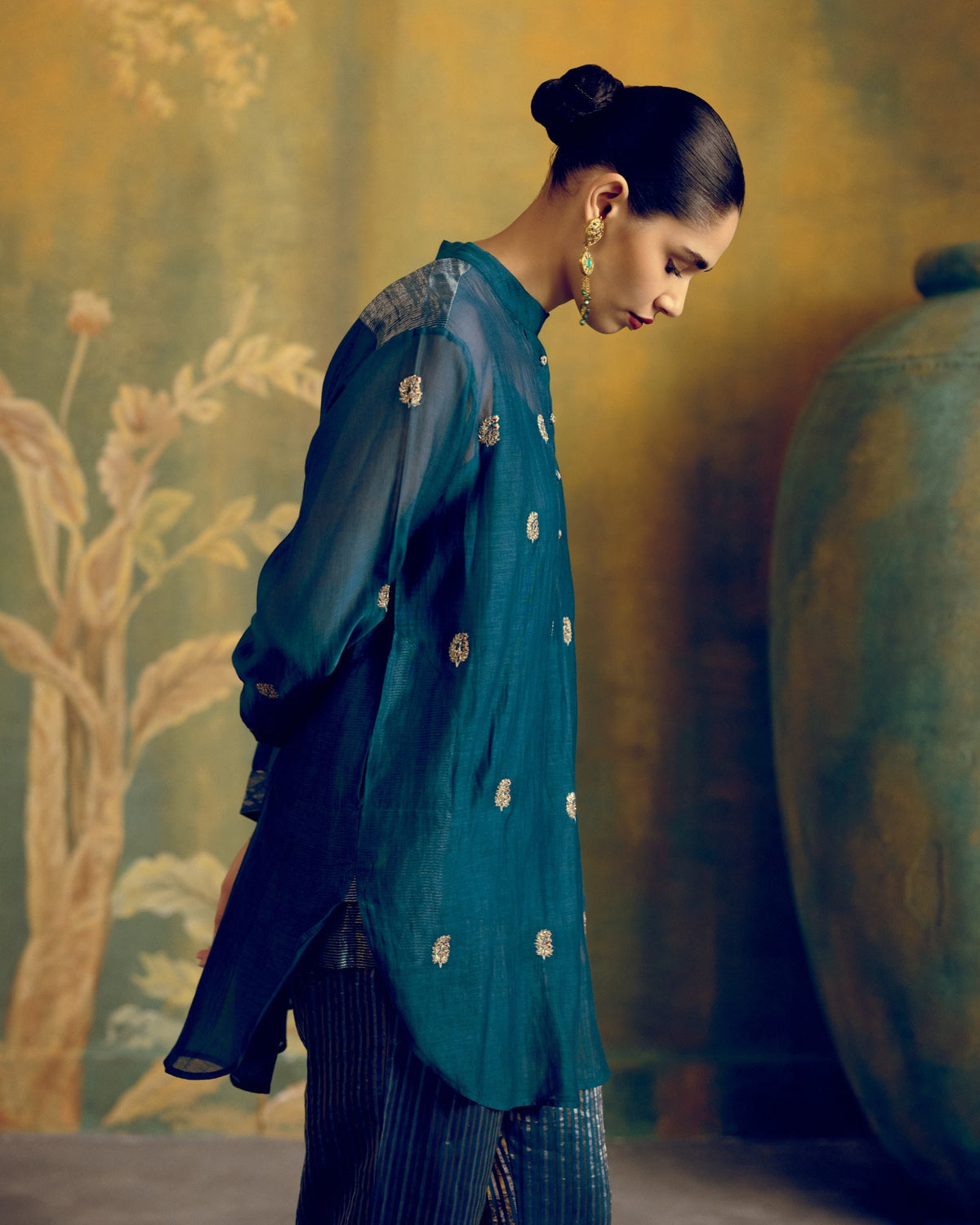Firozi Shirt Co-ord