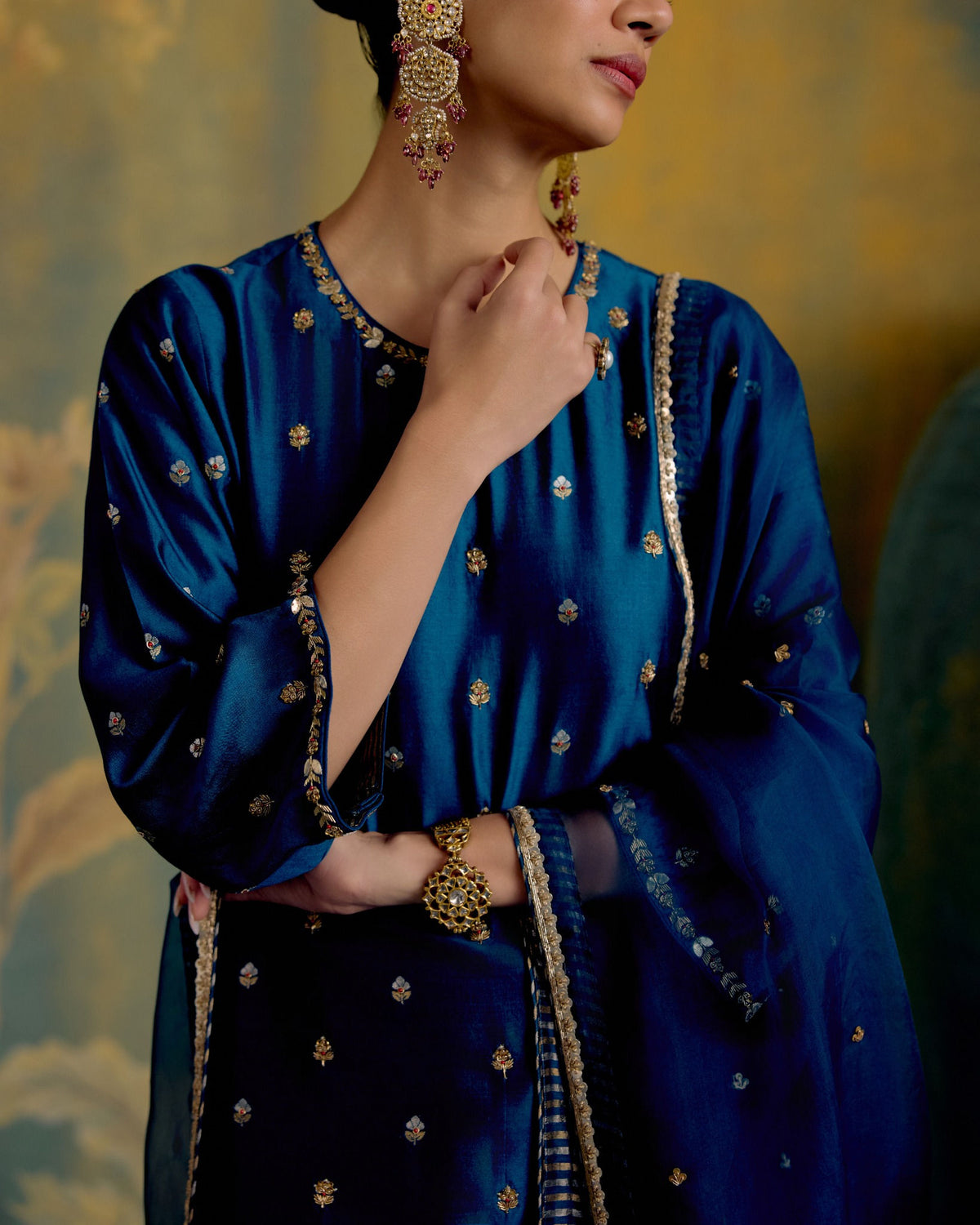 Firozi Kurta Set