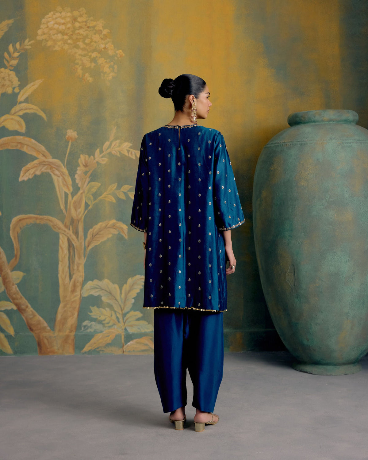 Firozi Kurta Set