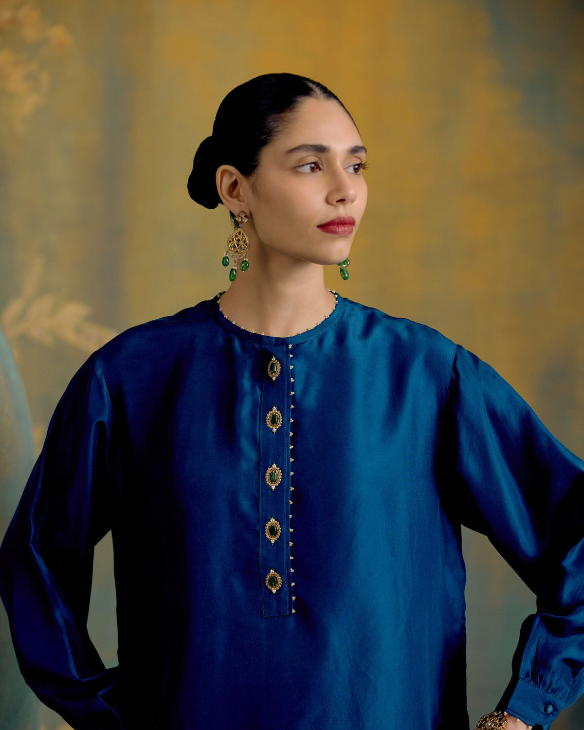 Firozi Silk Co-Ord