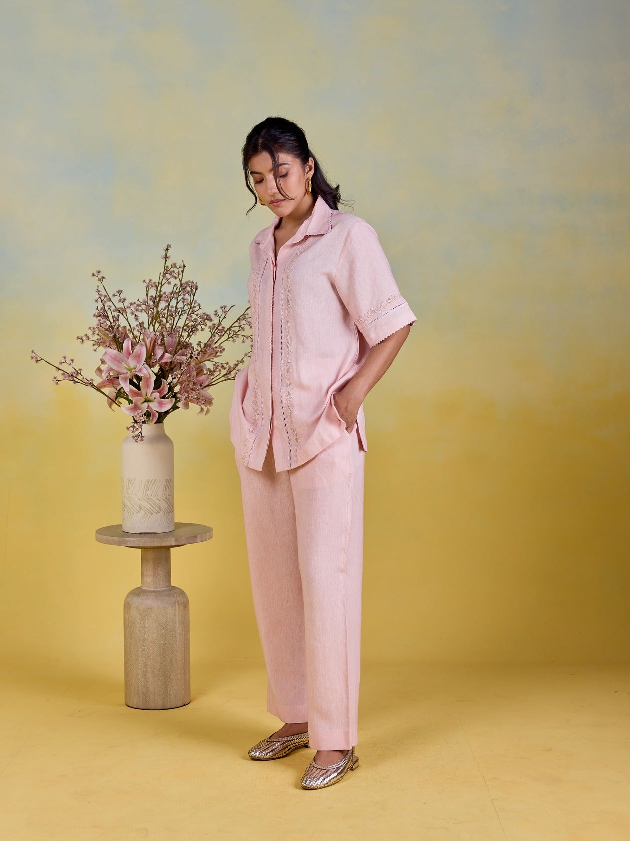 Peony Shirt Co-ord