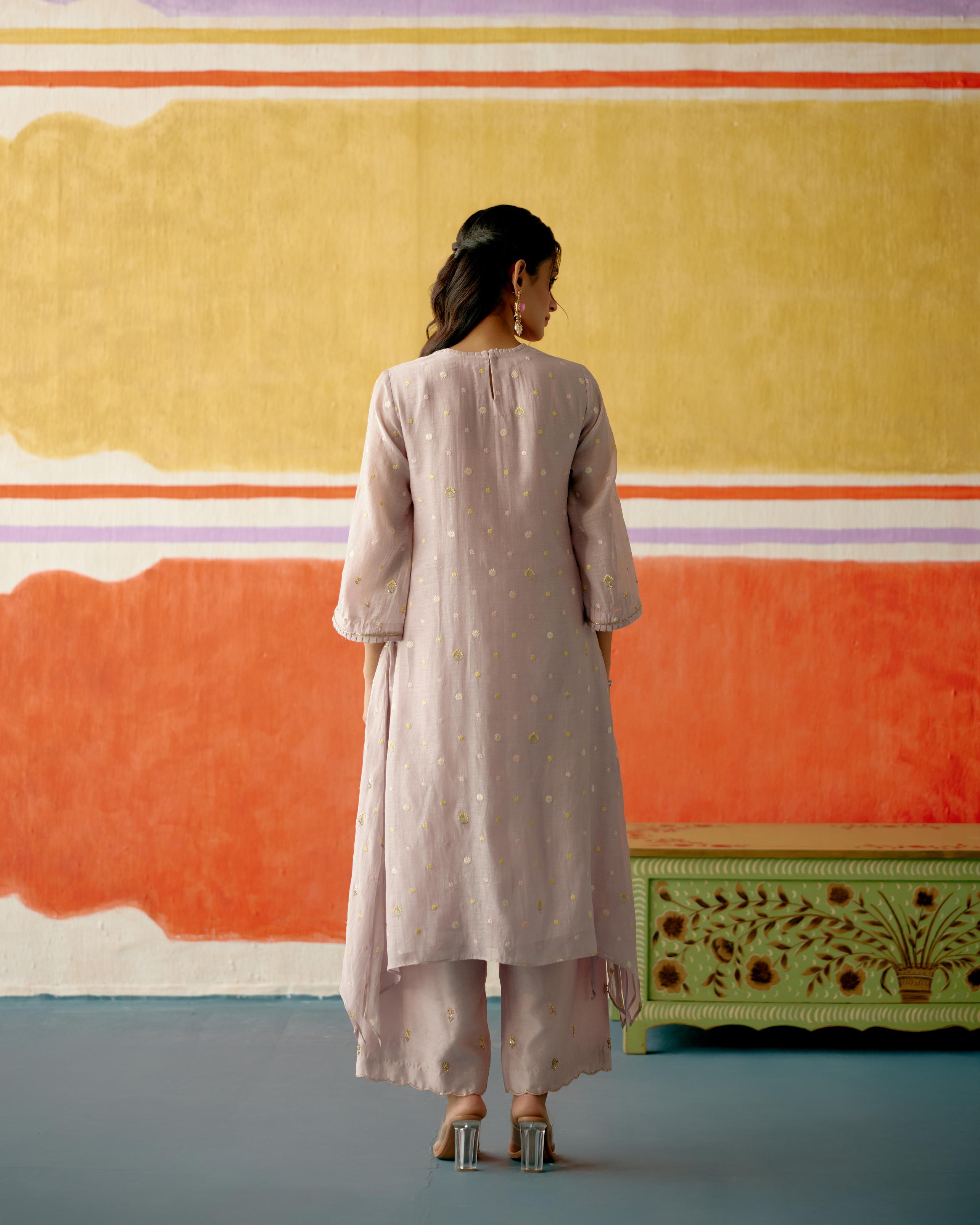 Frill Long Kurta