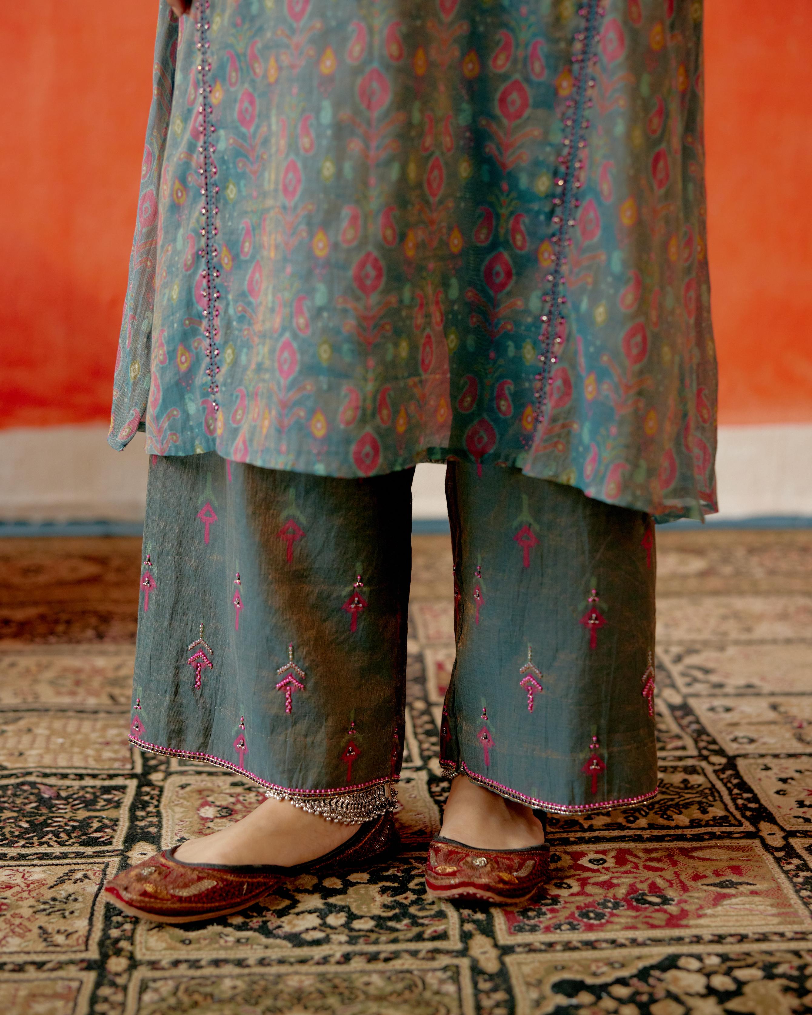 Rangini Beaded Kurta Set