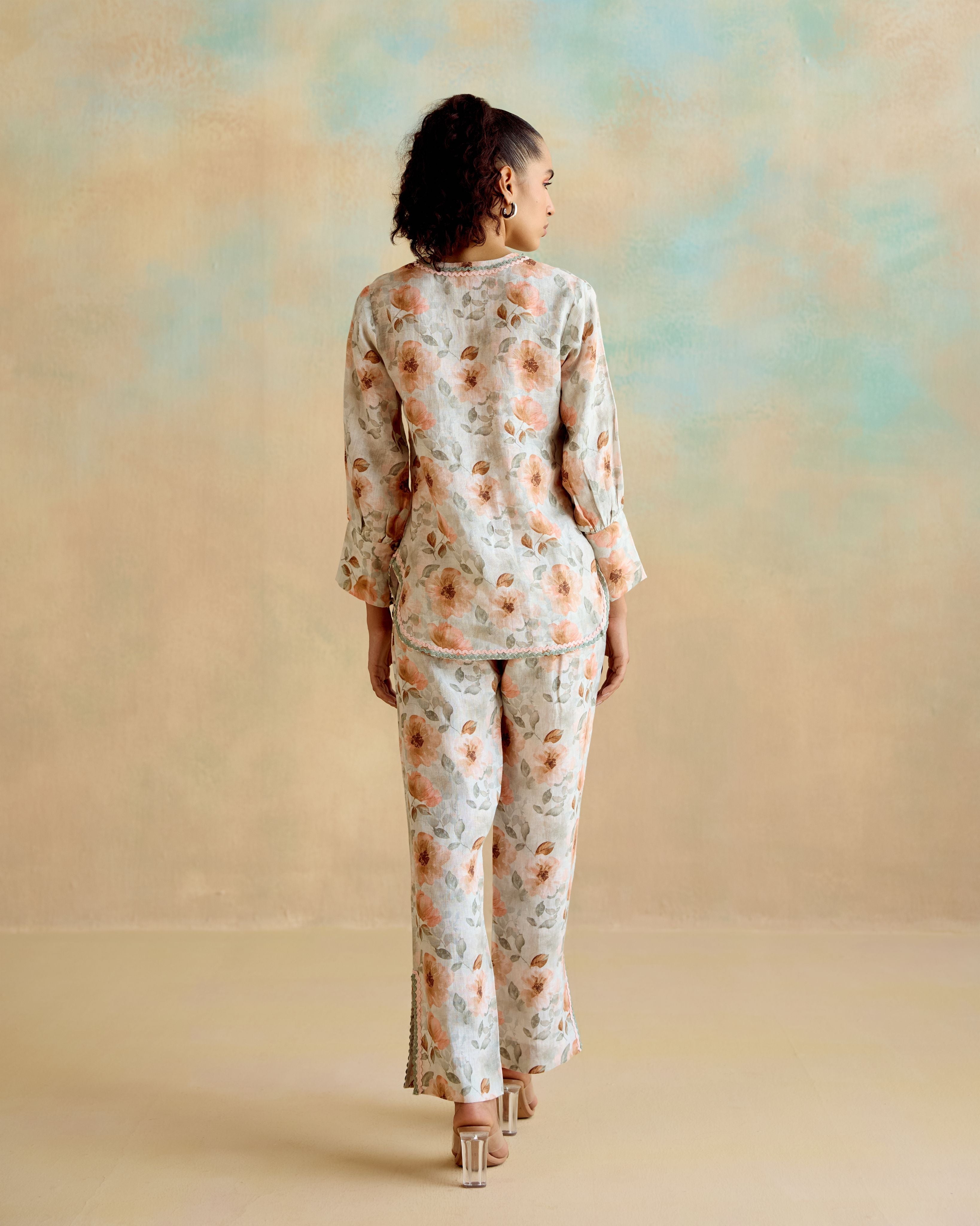 Wanderlust in Bloom Full Sleeves Co-ord