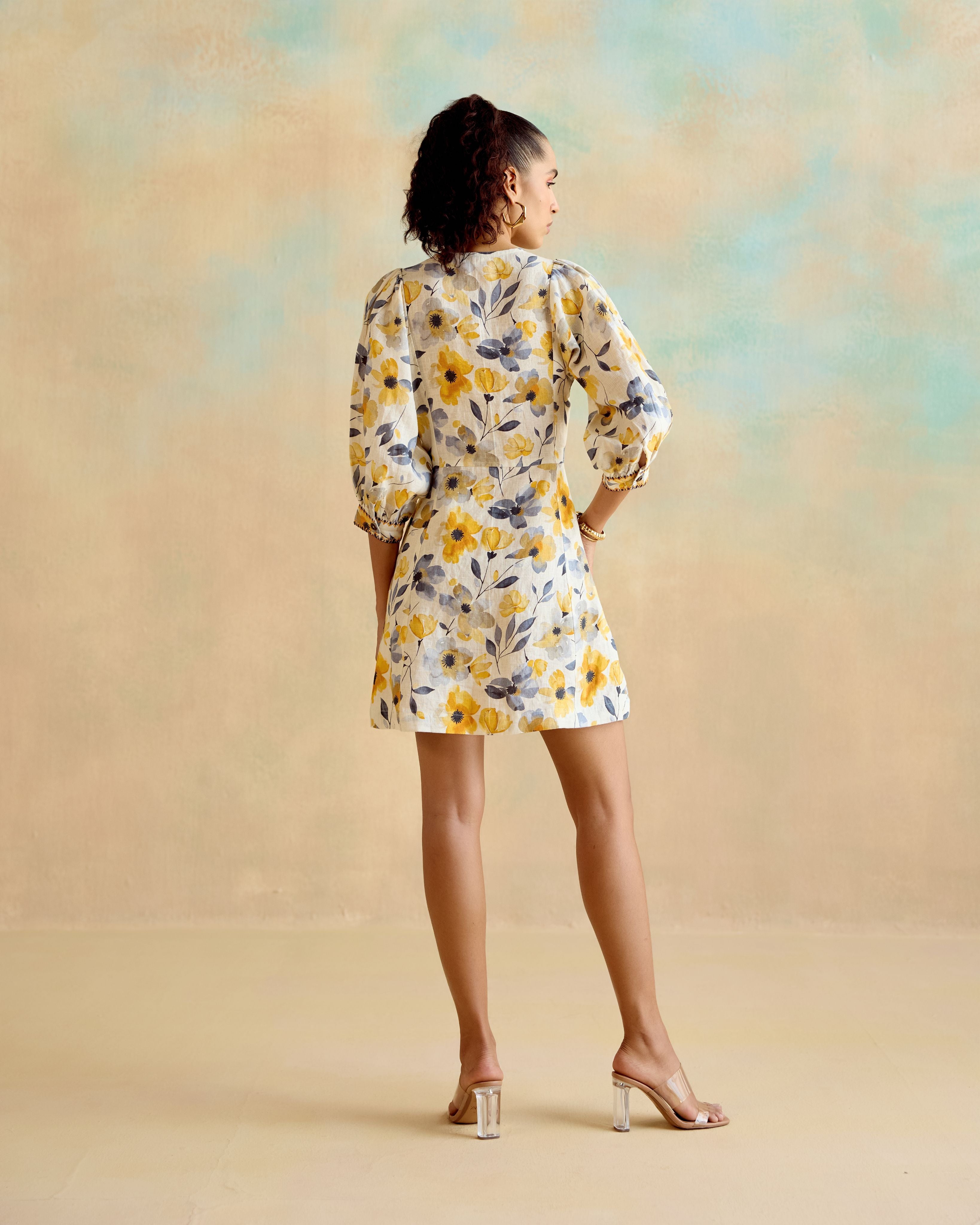 Sunpetal Bloom Wrap Dress