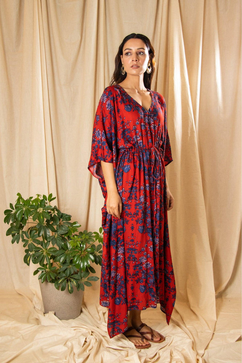 Rubia Floral Kaftan Dresses for women